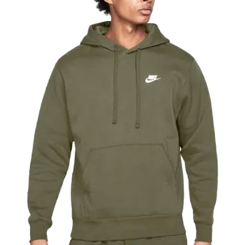 Olive green men’s Nike hoodie